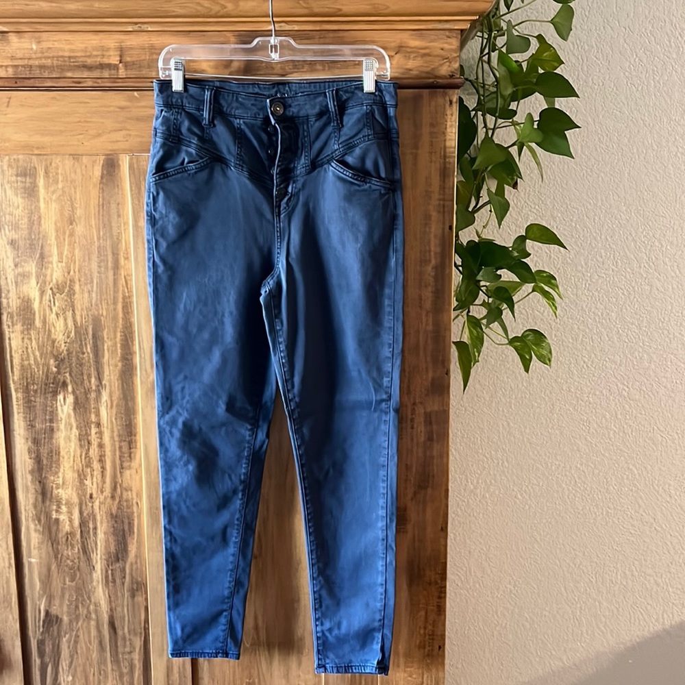 American Eagle Button Fly Jeggings Size 10R